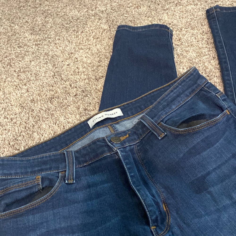 Flying Monkey Mid-rise Super Soft Skinny Jeans  30